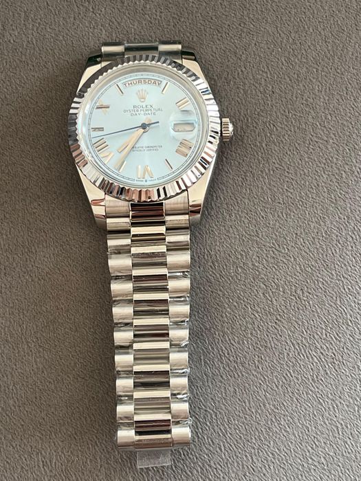 Rolex Day-date albastru