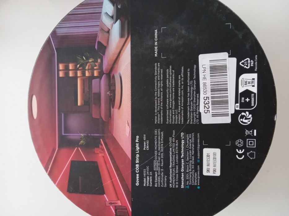 Govee COB LED лента Pro, LED светлини - 3 метра