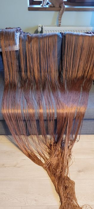 Perdea tip şnur sau franjuri