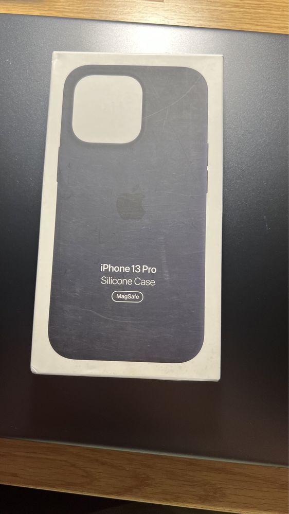 Husa silicon Iphone 13 Pro, originala, neagra