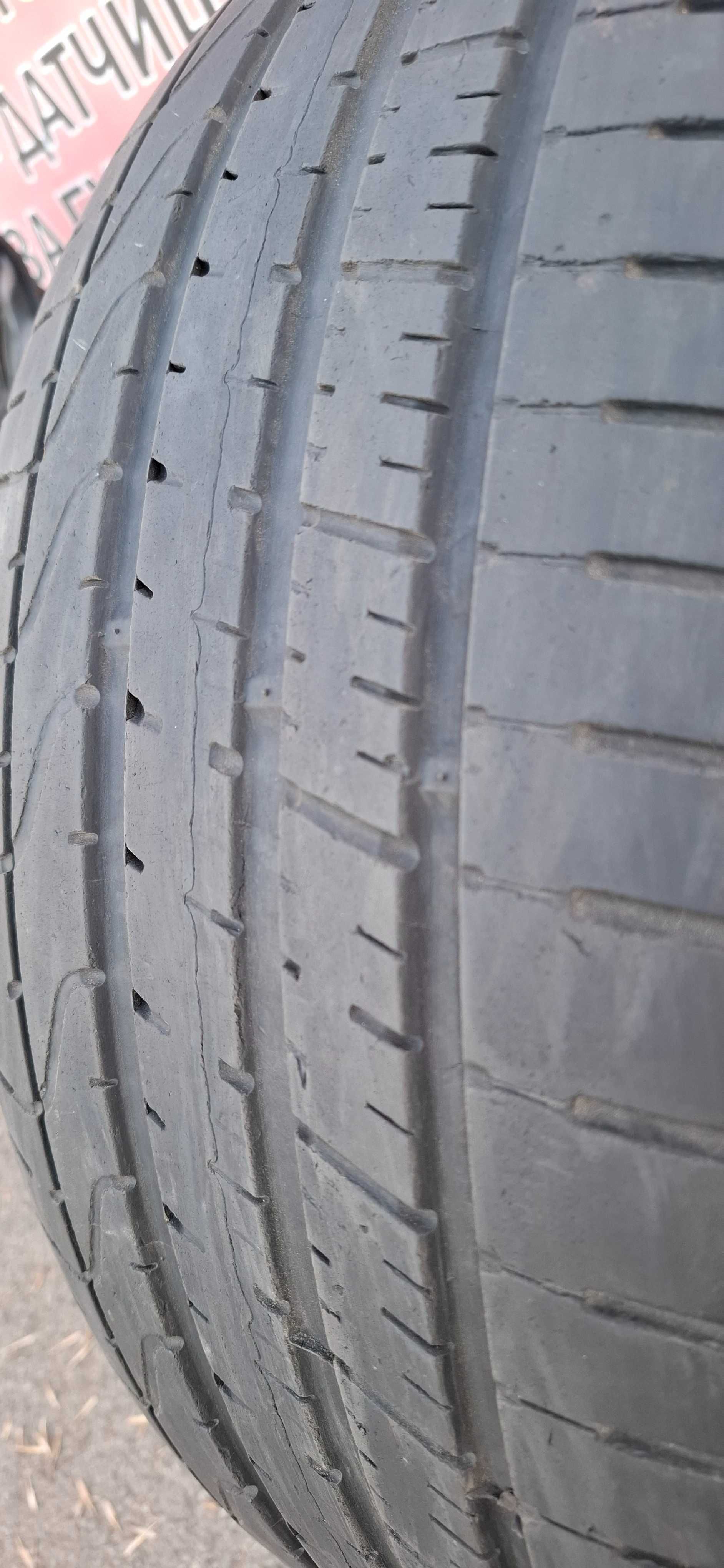 2бр. 275/45/21 Pirelli 5.5mm грайфер, дот 17г. Безплатен монтаж