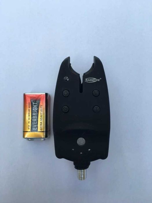 SET 4 Avertizori digitali Rainbow TLI07 negru cauciucat cu mufa jack