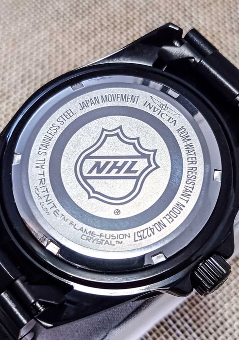 Ceas Invicta NHL Anaheim Ducks Quartz Black Dial – Barbati