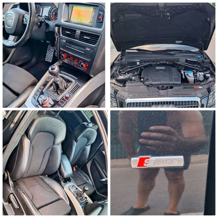 Audi Q5 "S_Line" Quatro/ 2,0 Tdi/ Navi/ Piele/ Jante/ Bi-Xenon/ FULL