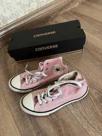 Кеды Converse (розовые) детские