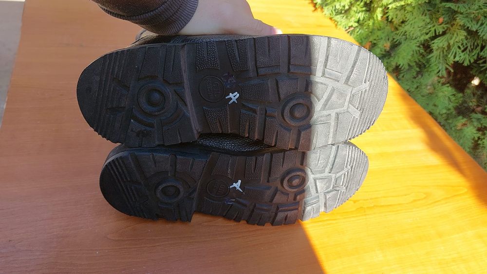 Ghete piele naturala Brandit