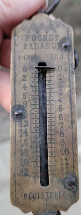 Cantar de buzunar vintage