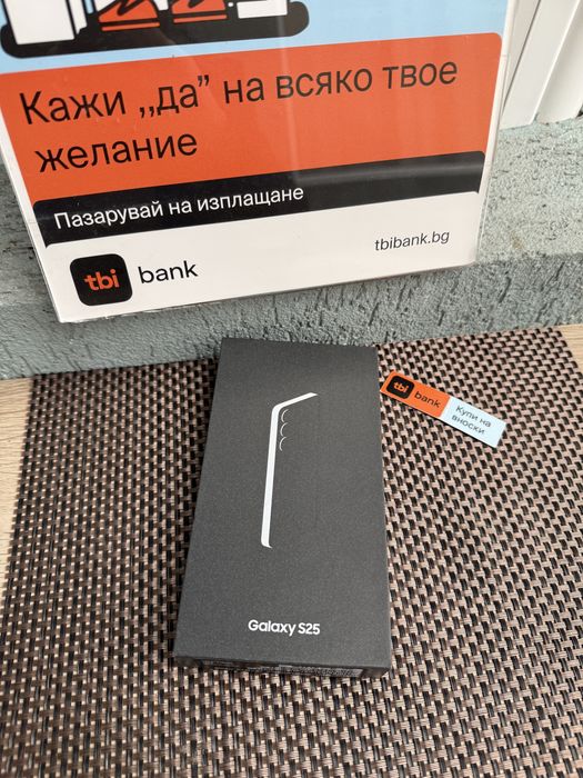 ‼️Нов•Samsung s25 128 ЛИЗИНГ 37лв/м самсунг MINT