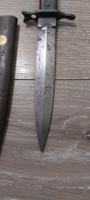 Baionetă - cutit de transeu Germania ww1 marcat Demag Duispurg
