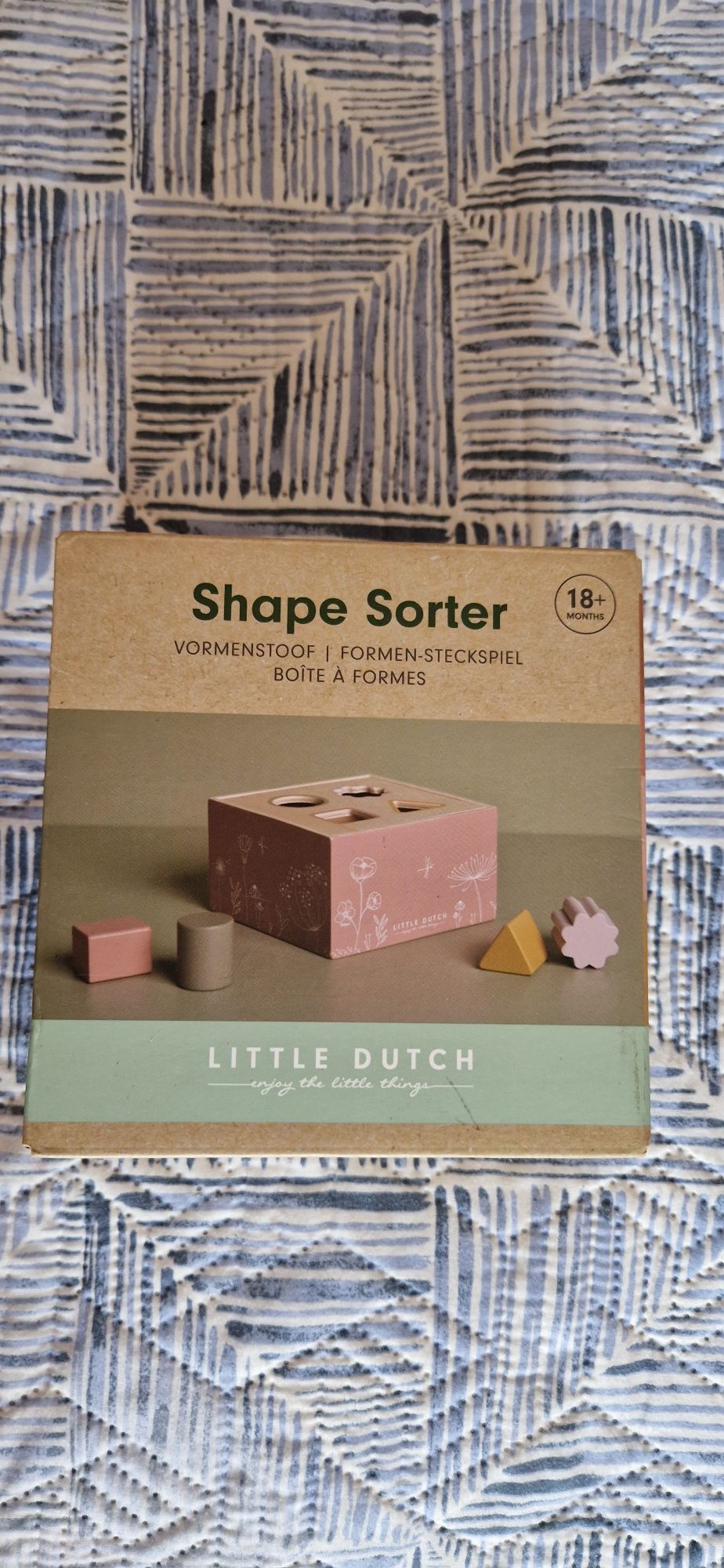 Дървен сортер за деца 6+ Little Dutch