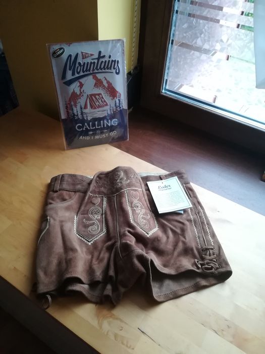 Pantaloni piele Lederhose 38