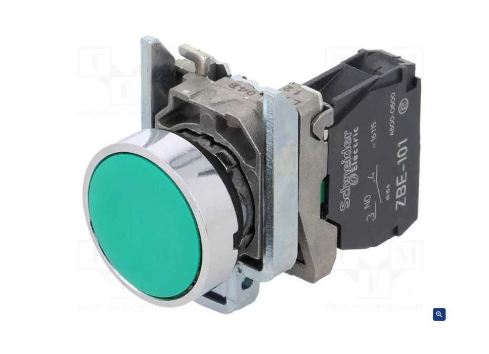 Comutator acționat prin apăsare XB4BA31 SCHNEIDER