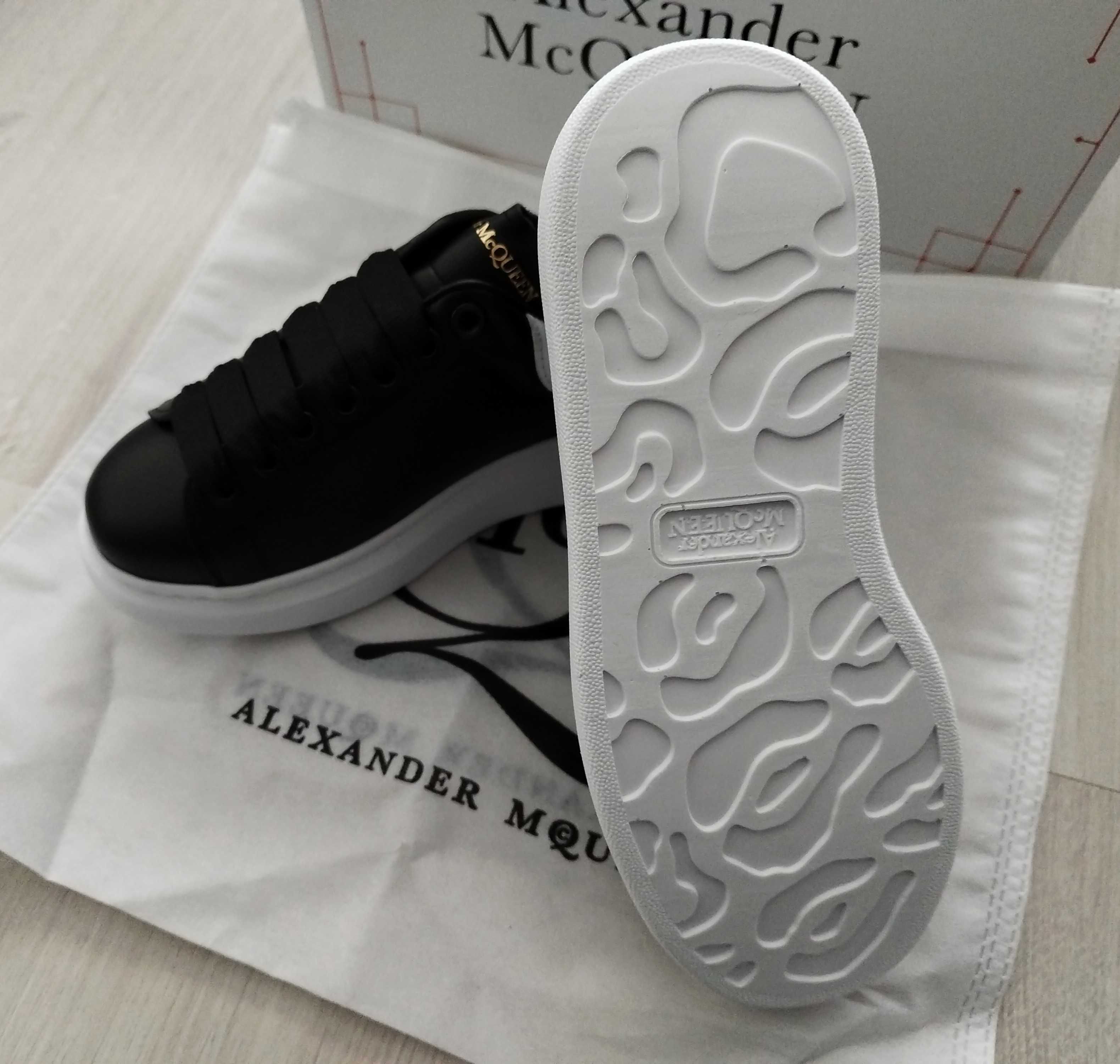 Дамски маратонки обувки женски модел Alexander McQueen истинск кожа