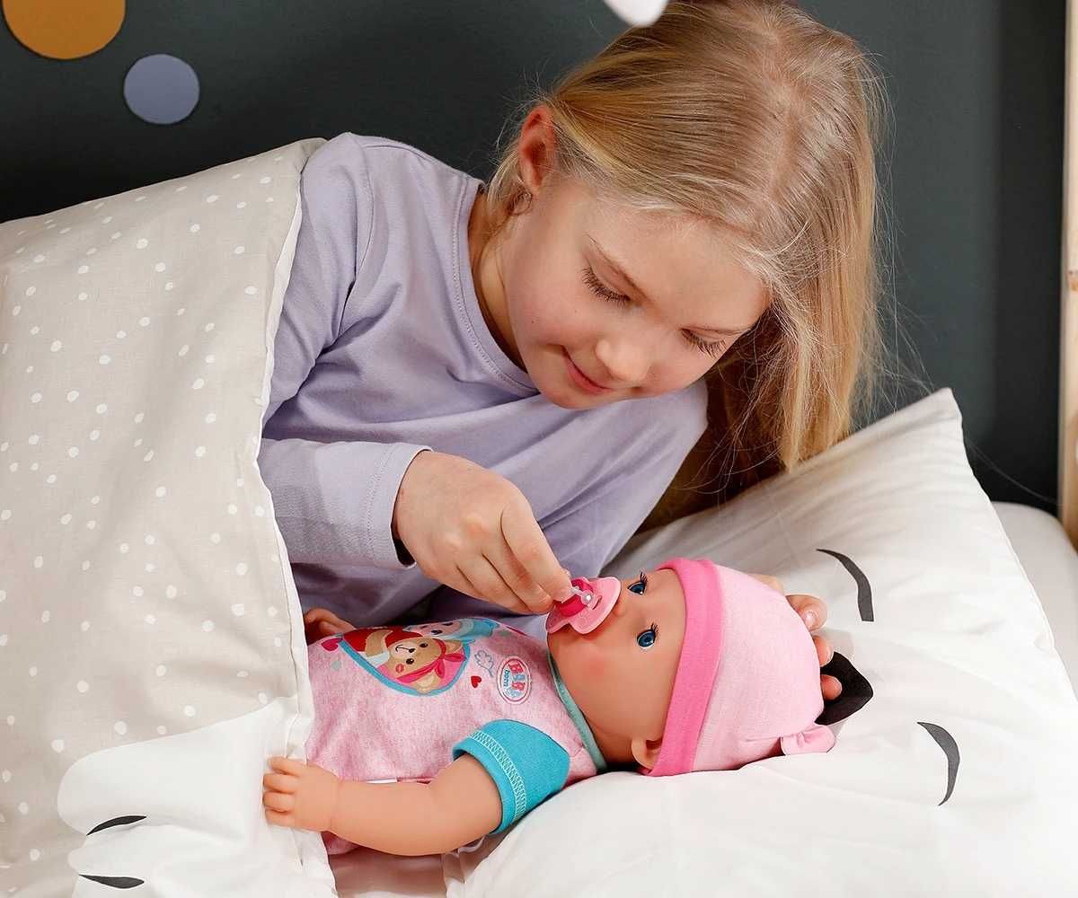 Интерактивна Кукла Емма 43 см Baby Born, бебе с аксесоари