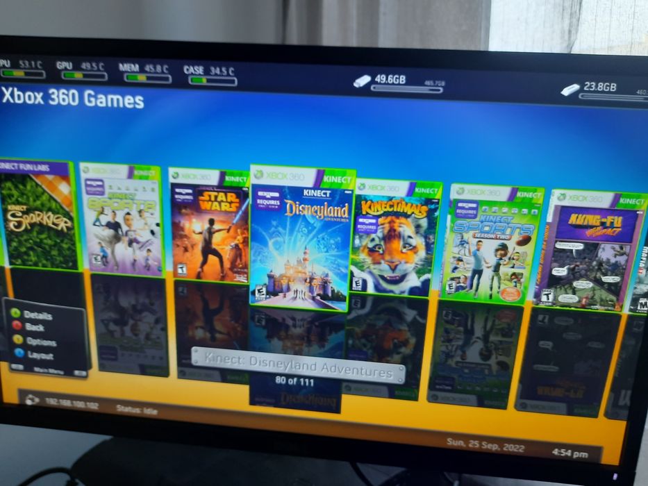 Xbox 360 S MODAT RGH cu KINEKT , hdd de 500 GB și 100 de jocuri