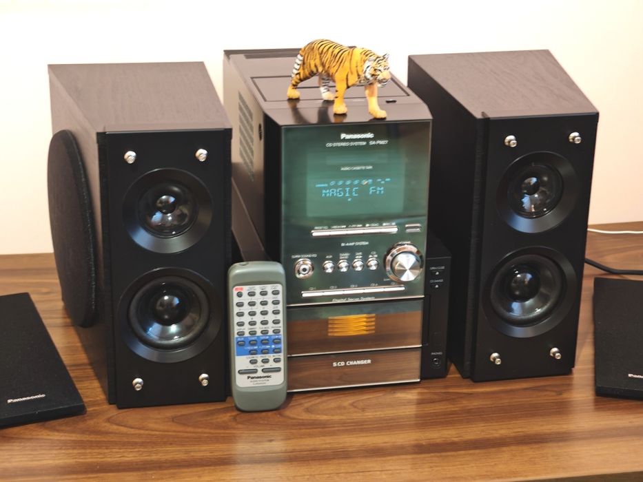 Panasonic SA-PM27. Premium audio system. Estetică de raft. Preț fix !