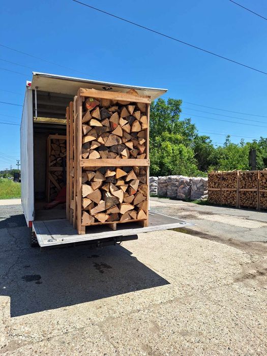 Lemne de foc tăiate crăpate din esența tare CER FAG CARPEN