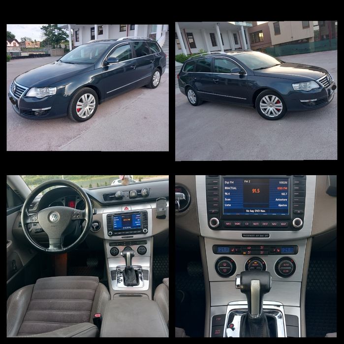 Vw Passat DSG/HighLine/Alcantara/Bi-Xenon/Navigație/170cp/Jante/ISOFIX