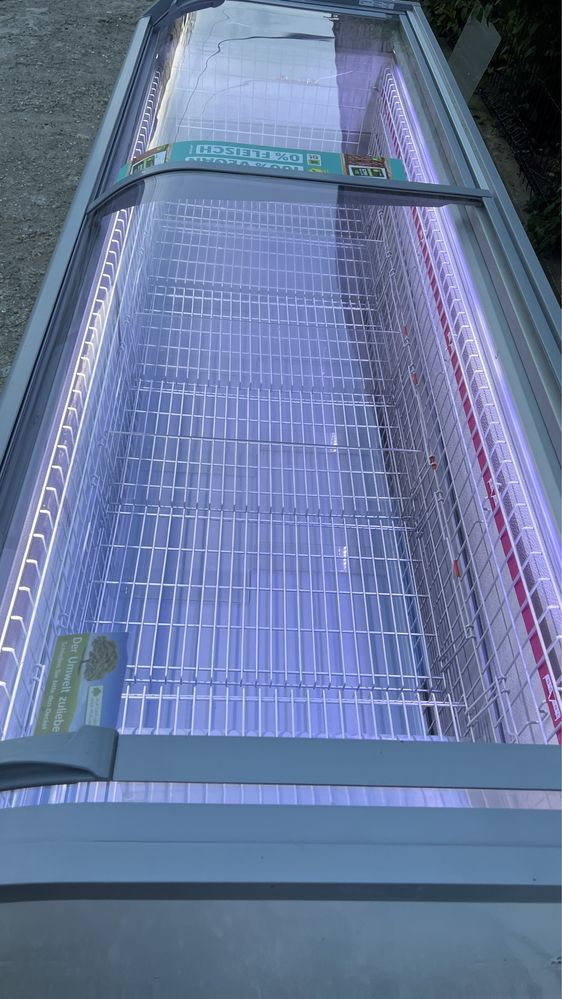 Vitrina frigorifica profesionala congelare AHT miami 250cm Led