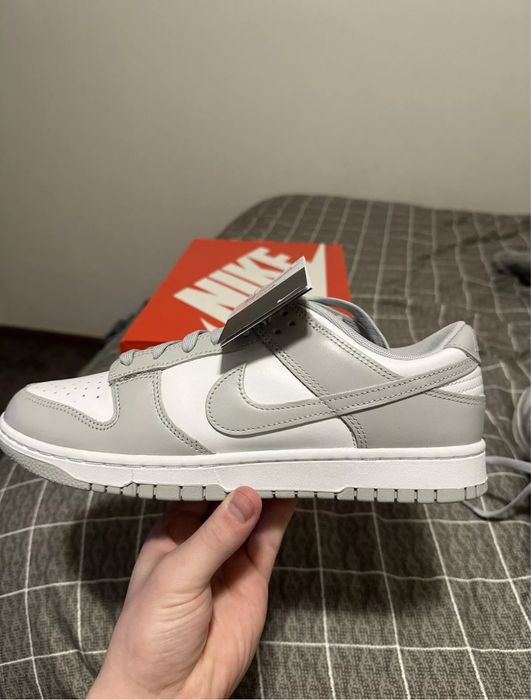 Adidasi Nike Air Dunk Grey Fog Dama Low