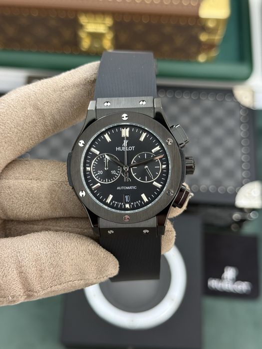 HB Classic Fusion Chronograph Black