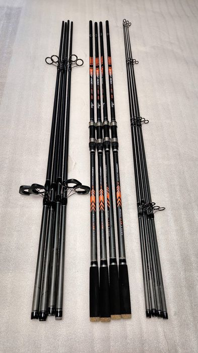 SET 4 Lansete CRAP EastShark 3 SEGMENTE 3.90M 3.75LBS