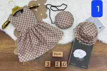 Rochie fete ,set 3 piese