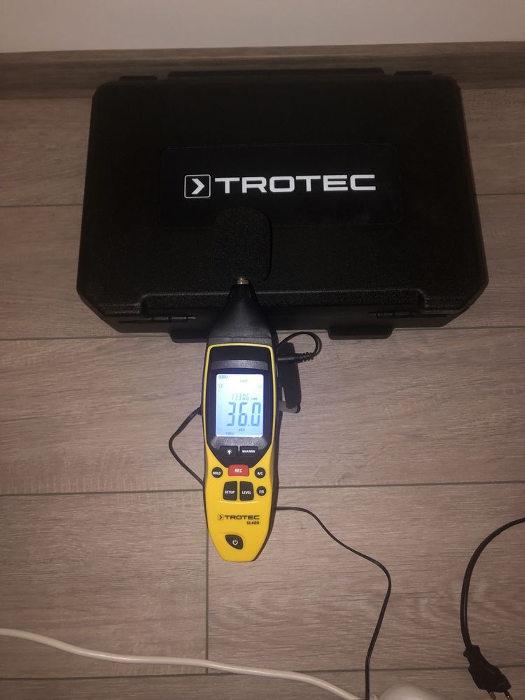 Sonometru profesional TROTEC SL400+ Certificat de calibrare
