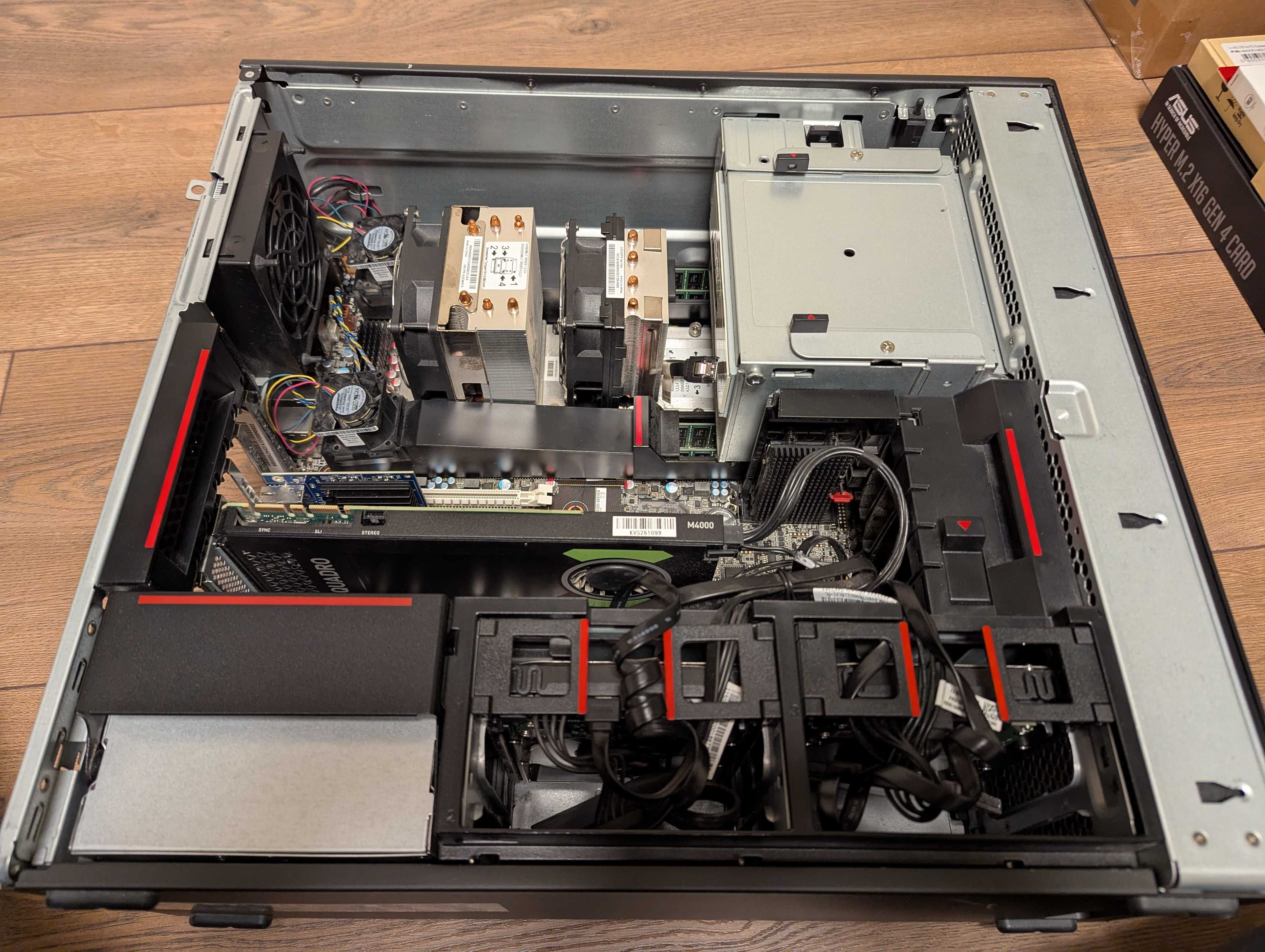Lenovo ThinkStation P720 – 2x Xeon, 128GB RAM, Quadro