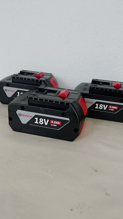 4 baterii Milwaukee 6 ah