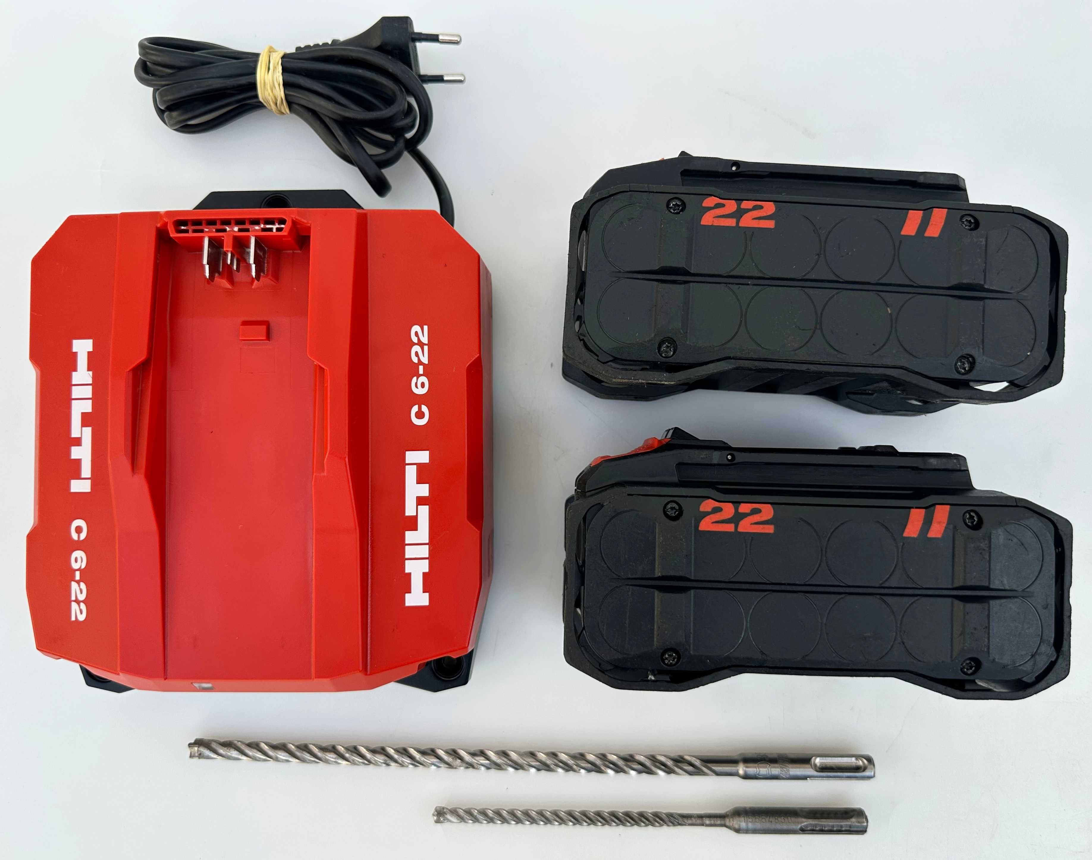 HiLTi TE 30-22 NURON - Безчетков акумулаторен перфоратор 2x22V 8.0Ah