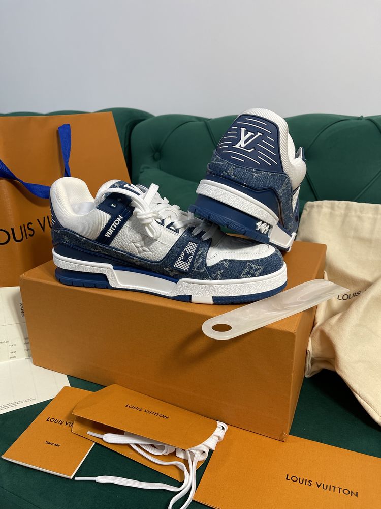 Adidasi Louis Vuitton Full Box piele naturala Premium