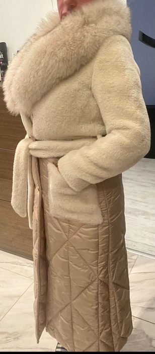 Палто от естествен косъм (лисица)