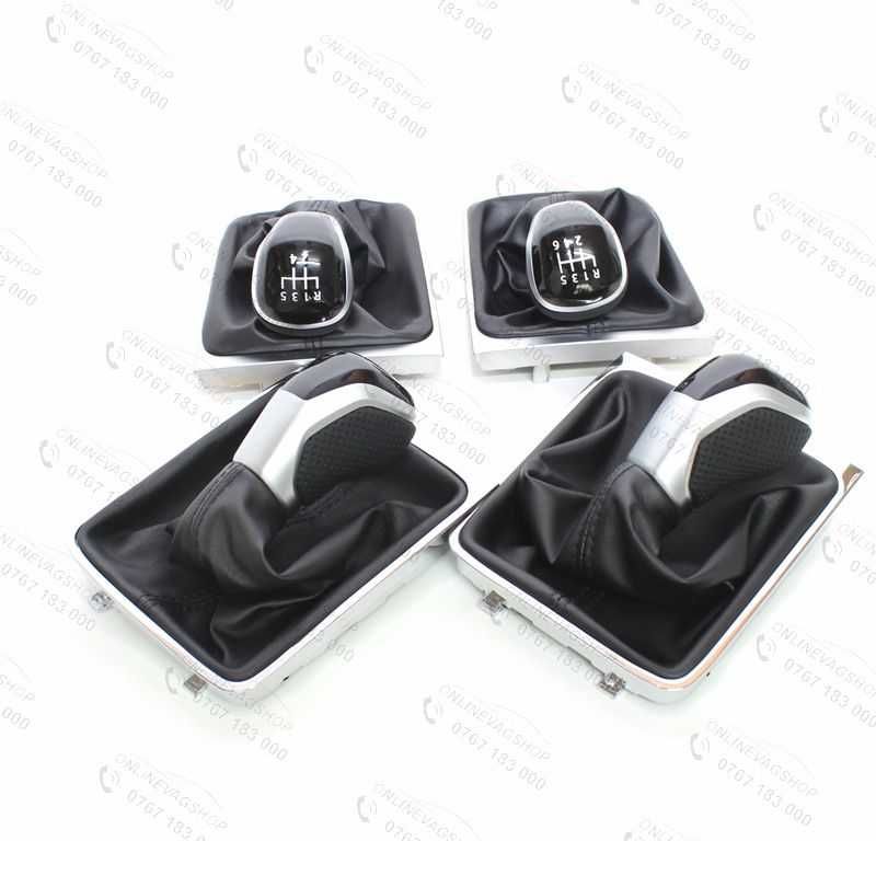 Nuca piele Passat B6,CC,3C,B7 in 5 sau 6 viteze cu manson schimbator