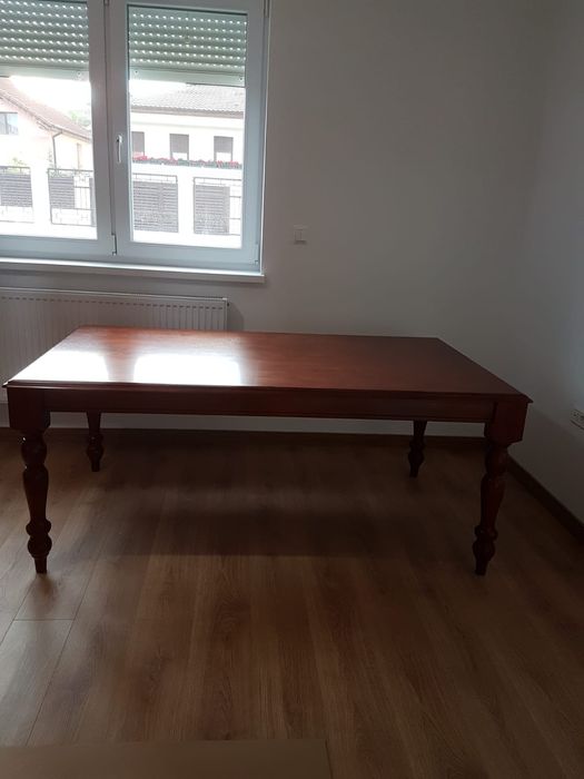 Masa sufragerie,lemn masiv furnir