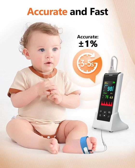 Акумулаторен пулсов оксиметър HealthTree