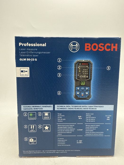 Telemetru laser Bosch Professional GLM 50-23G sigilat