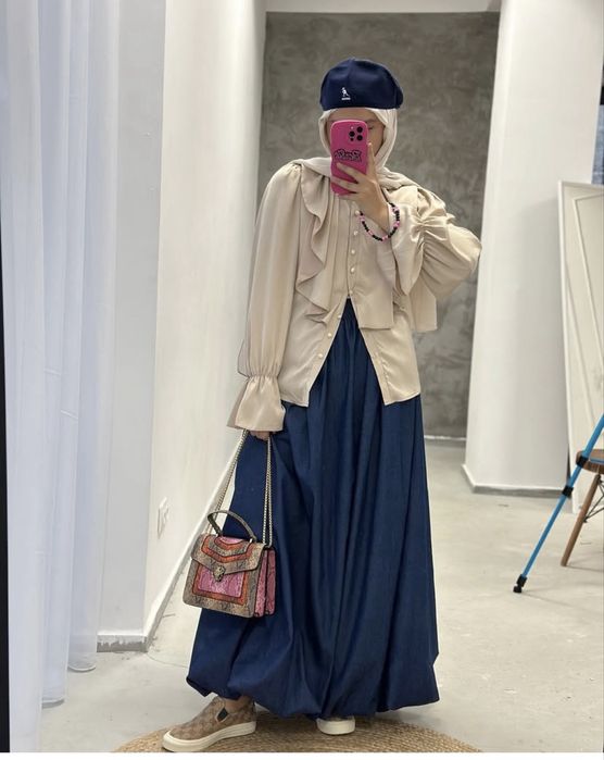 Шёлковая блузка. 46 размер