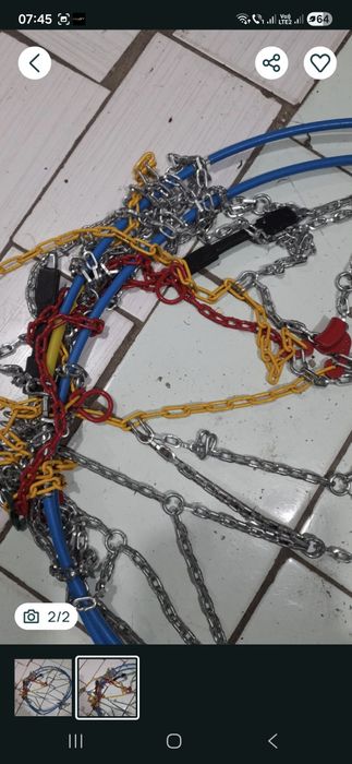 Lanțuri  pentru zăpadă pe 14