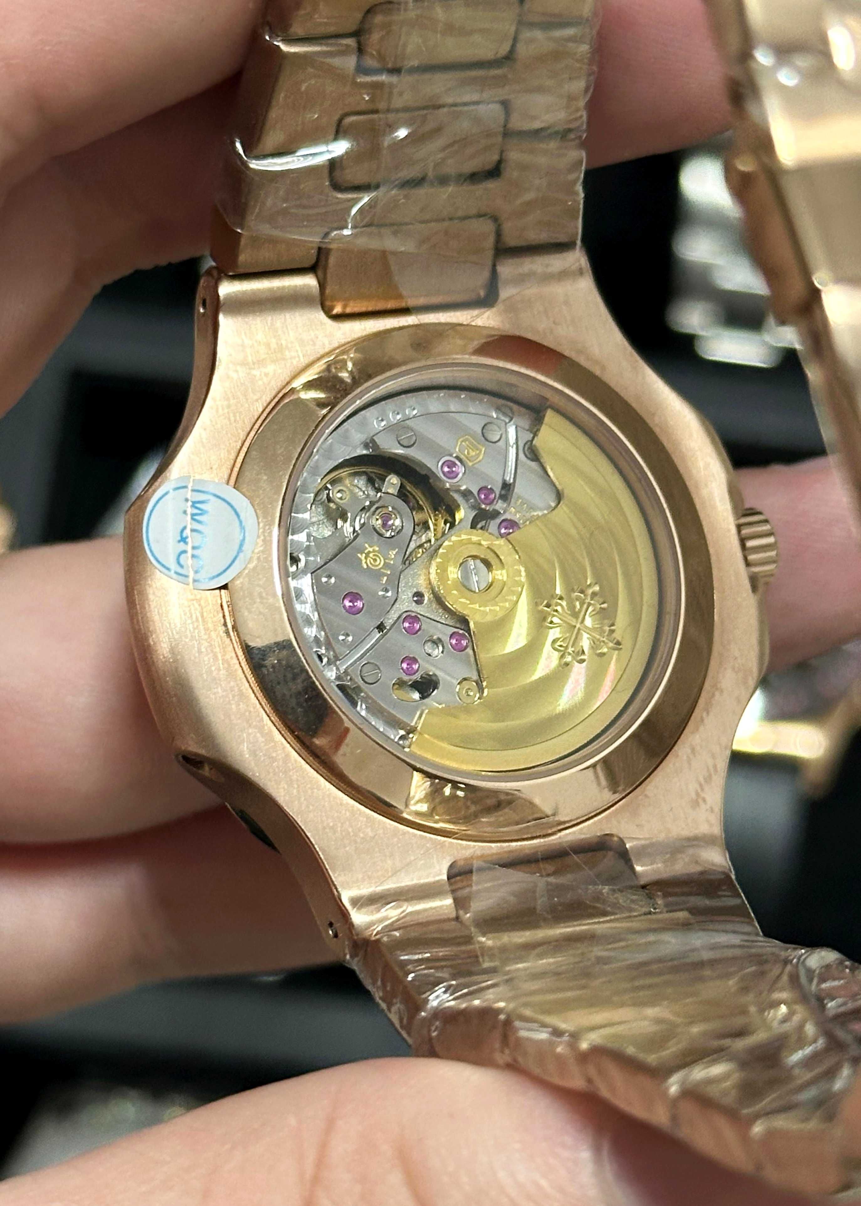 patek philippe nautilus champagne dial