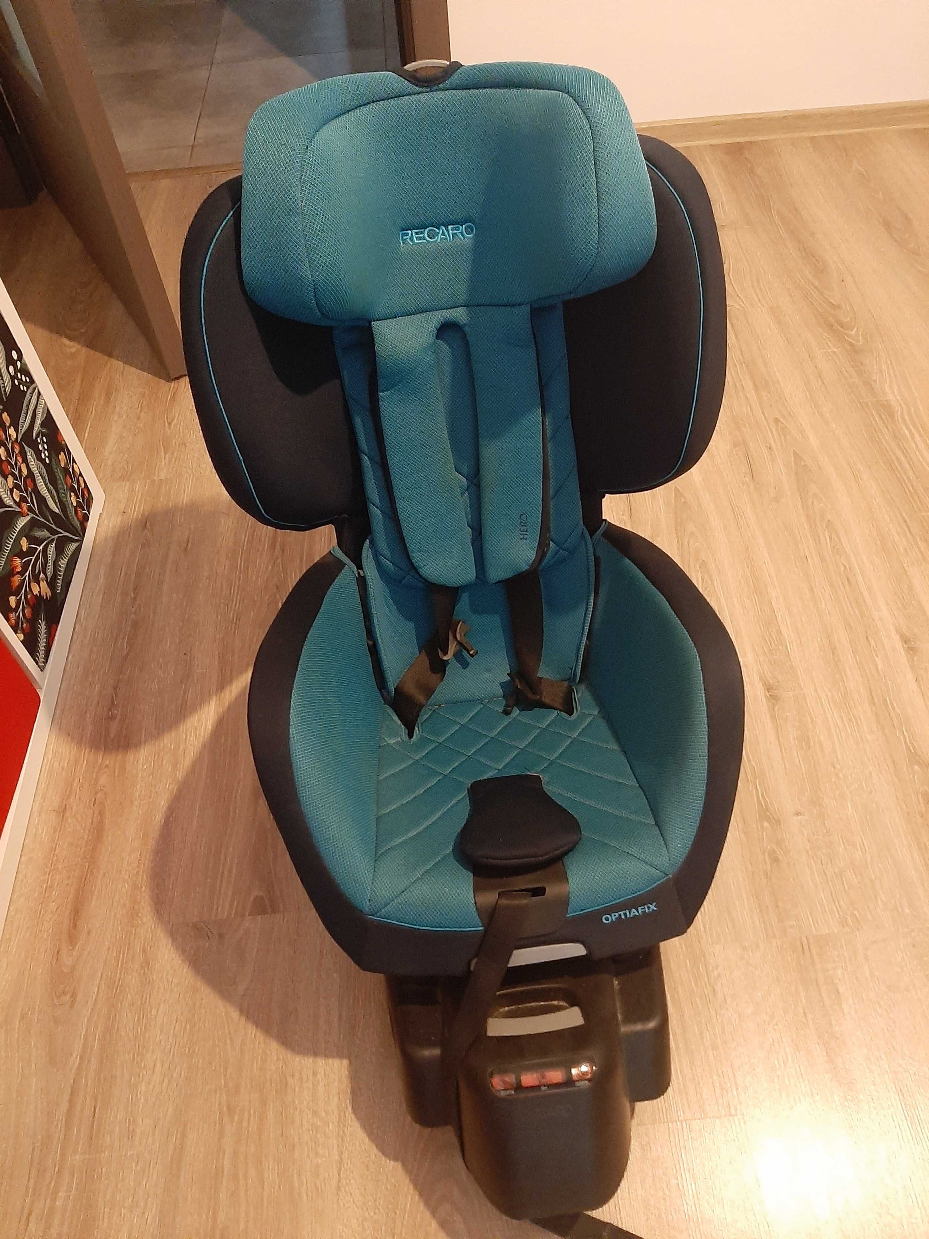 Scaun auto Recaro cu isofix, optiafix, 9-18kg, xenon blue