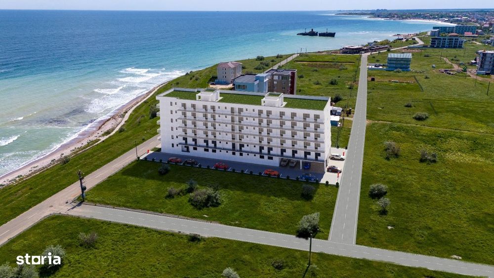 Apartament 47, prima linie cu vedere laterala la mare, Costinesti