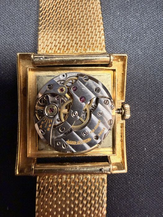 Jaeger-LeCoultre Tank 18K златен часовник, 57 г, 19 см – Swiss Made
