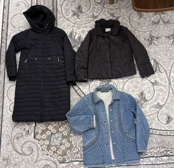 Бесплатно 3 куртки  М/Л