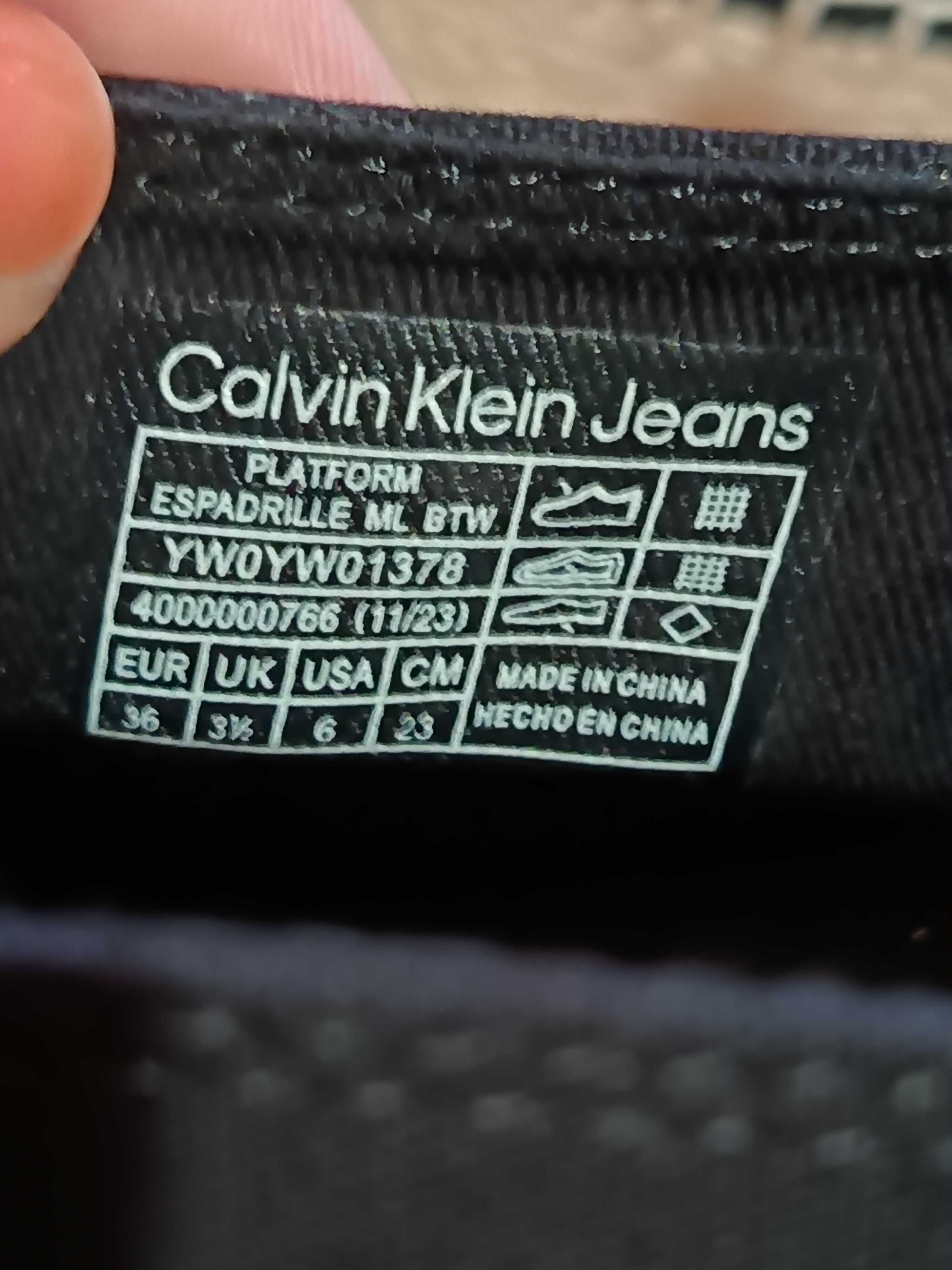 Нови Calvin Klein дамски еспадрили 36 номер