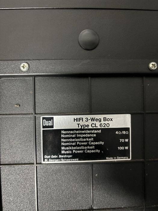 Boxe Dual cl 620 pe 3 cai 70w rms