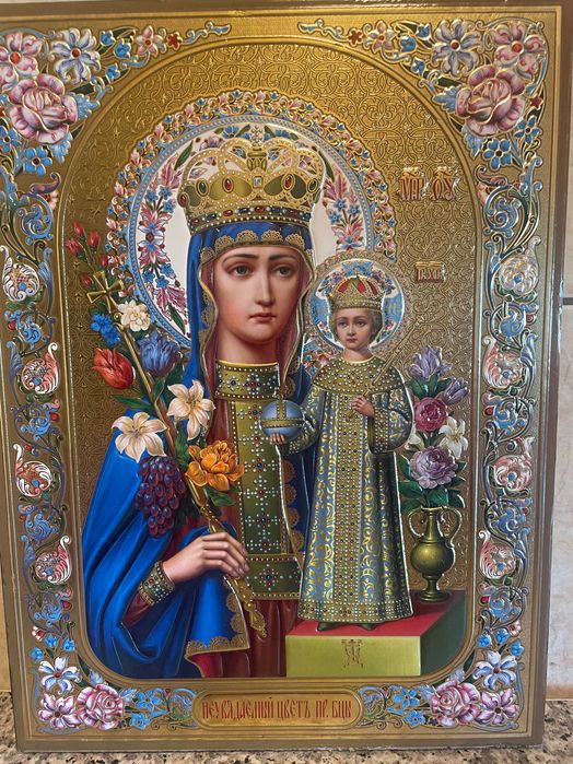 icoana veche dim 30cm x40cm icocna vechepartial in relief icoana veche