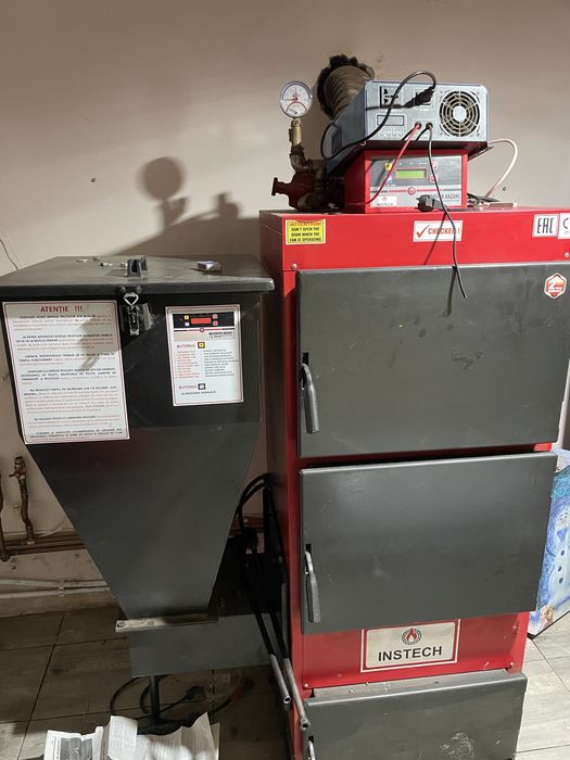 Cazan pe peleti Instech