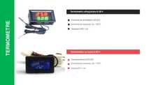 Termometru sera clocitoare 12V 24V