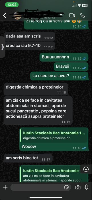 Meditatii anatomie bacalaureat